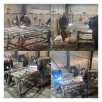Panneaux de clôture robustes pour bétail YC, vente en gros, 12 pieds, pour enclos et clôtures portables pour chevaux