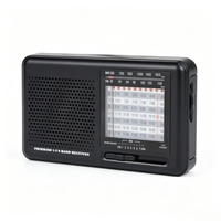 Großhandel Tragbares 9-Band FM/MW/SW Analoges Taschenradio mit Eingebautem Lautsprecher, AA-Batteriebetrieben für Zuhause und Outdoor