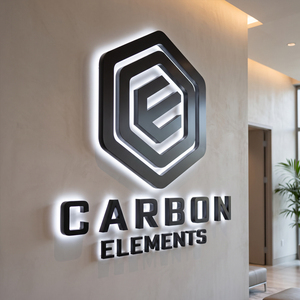 Enseigne LED personnalisée, logo en métal 3D rétroéclairé pour entreprise, restaurant, café, lettres illuminées dorées, signalétique murale intérieure - Product Image 3