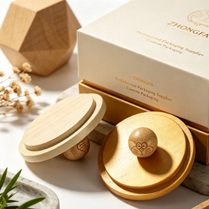 Tapa de bambú y madera personalizada de fábrica con sello de silicona para frascos de vidrio, empaque de fragancias para el hogar y grabado de logotipo. - Product Image 6