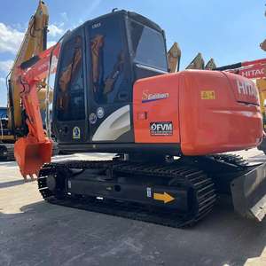 Miniexcavadora de orugas Hitachi ZX70/EX100W usada, origen japonés, motor Isuzu Yanmar de 5-6 toneladas, motor de bomba de peso operativo incluido - Product Image 2