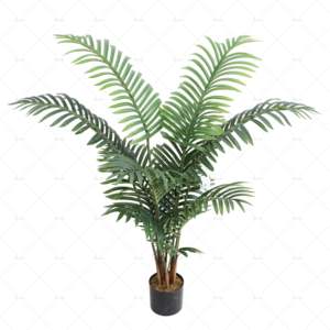 UV kháng nhân tạo Fan Palm <span class=keywords><strong>Tree</strong></span> cho trang trí ngoài trời nhà máy trực tiếp giá cho khu vườn, trung tâm mua sắm. Trực tiếp từ nhà sản xuất - Product Image 1