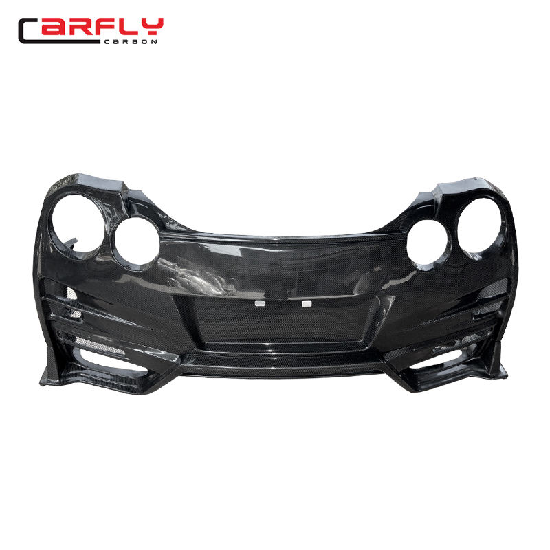 Carbon Mix FRP Material for GTR R35 Rear Bumper - Top Secret