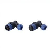 Connecteur à baïonnette IP67 Weipu SY21 21mm, prise à verrouillage rapide, aviation industrielle pour applications marines, médicales et d'alimentation électrique