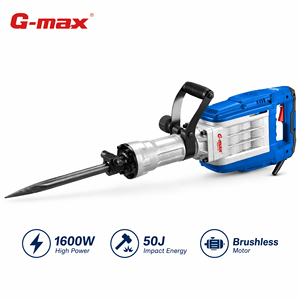 HERZO Demolition Jack Hammers <span class=keywords><strong>50J</strong></span> Herramientas de construcción 1850RPM Hammer Drill 1600W - Product Image 1