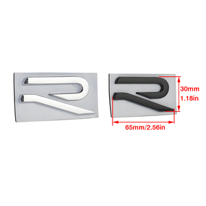 Calcomanías Metálicas para Autos Volkswagen <span class=keywords><strong>VW</strong></span> <span class=keywords><strong>R</strong></span> <span class=keywords><strong>Line</strong></span> Golf 8 Beetle Scirocco <span class=keywords><strong>Passat</strong></span> Sharan Tiguan Jetta, Adhesivo para Maletero, Emblema Lateral para Guardabarros - Product Image 6