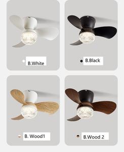 CCT3ลดแสงพัดลมเพดาน LED ความเร็ว6ระดับสำหรับห้องนอนห้องนั่งเล่นโรงแรมอพาร์ทเมนต์วิลล่า - Product Image 4