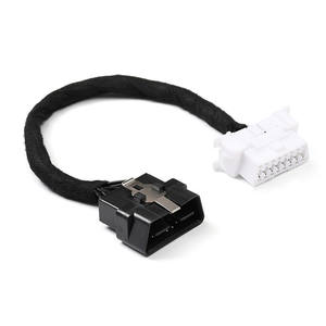كابل تمديد OBD للسيارة من نوع واحد إلى اثنين، سلك توصيل إلكتروني بطول 30 سم، موديل 11223 - Product Image 1