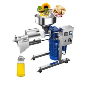 High quality screw sunflower oil extraction machine home use peanuts oil press machine HJ-P25