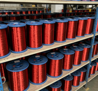 Fil d'aluminium émaillé SWG 20 22 24 26 28 30 pour bobine de générateur