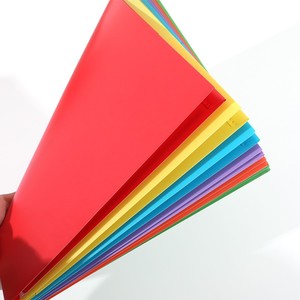 Porte-documents A4 en PP à deux poches, dossier en plastique robuste avec emplacement pour cartes de visite, pour organiser les papiers du bureau ou de l'école - Product Image 4