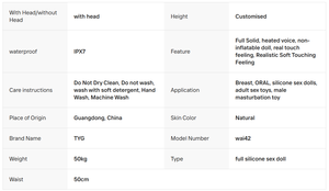 <span class=keywords><strong>Muñeca</strong></span> Sexual Realista <span class=keywords><strong>de</strong></span> <span class=keywords><strong>Silicona</strong></span> Insertable para Adultos, Precio Económico al por Mayor - Product Image 4