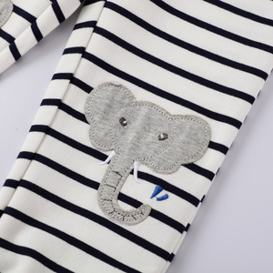 Vêtements de marque Baby E2woo, leggings tendance pour filles, pantalons décontractés avec un éléphant de Chine - Product Image 4