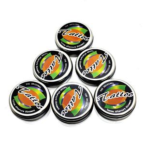 Art corporel professionnel marque privée boîte de fer Anti cicatrice peau récupérer Gel lèvre sourcils pommade <span class=keywords><strong>baume</strong></span> à hydratant tatouage après-soin - Product Image 3