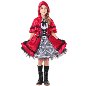 Costumi Sexy all'Ingrosso: Vestito da Principessa Cappuccetto Rosso, Uniforme per Giochi, Halloween, Fan di Film e Serie TV, Commercio Estero - Product Image 4