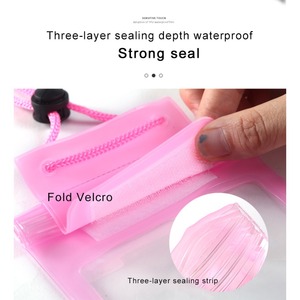 Outdoor Universal <strong>Waterproof</strong> <strong>Bags</strong> Phone Pouch Pvc <strong>Waterproof</strong> Cell Phone Case Dry <strong>Bag</strong> for Mobile with Lanyard - Product Image 4