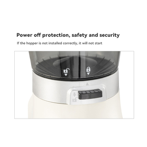 Produit phare : Moulin à café conique SCG beige pour expresso, réglable, prix usine, Black Friday - Product Image 3