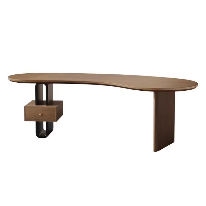 โต๊ะเดี่ยว ขนาด 140*77*75 ซม. สีวอลนัทคลาสสิก