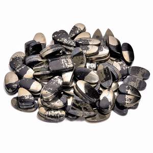 Alta demanda piedra suelta Apache oro par piedras preciosas Grado Superior Apache oro pirita par cabujón para la fabricación de joyas disponibles - Product Image 2