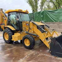 Gebrauchter Caterpillar 420F Baggerlader CAT 420F 4WD Traktorlader Bagger mit Wenigen Betriebsstunden und in Gutem Zustand