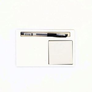 Blocs de Notas Personalizados de MDF para Sublimación AGH con Notas Adhesivas - Juego de Regalo Promocional con Logotipo Personalizado, Portátil - Product Image 3