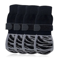 Chaussettes antidérapantes respirantes en PVC, polyester et caoutchouc imprimées pour animaux de compagnie, protège-chaussettes pour chiens et chats de taille moyenne et grande, toutes saisons, personnalisables
