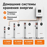 Sistema de Almacenamiento de Energía Solar con Batería de Litio ESS de 51.2V y 48V, Powerwall Escalable de Baja Temperatura de 5kWh, 10kWh, 16kWh, 20kWh, 50kWh y 100kWh