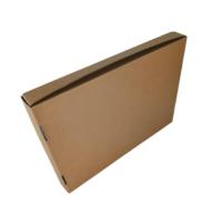 Boîte d'expédition écologique biodégradable avec logo personnalisé imprimé en feuille d'or, impression offset, boîte en carton ondulé pour l'emballage des produits