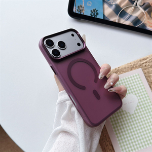 เคสโทรศัพท์แม่เหล็กแบบสัมผัสผิวเรียบ สำหรับ 18 Pro Max เคสแม่เหล็กแบบโปร่งแสงด้าน สำหรับ iPhone 17 Pro Max ขอบโลหะ - Product Image 5