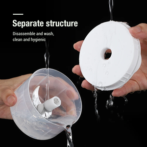 Hachoir à ail électrique <span class=keywords><strong>mini</strong></span> rechargeable USB 100 ml, robot culinaire portable pour gingembre, piment et légumes, fonctionnement à un bouton - Product Image 4