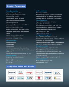 هاتف مكتب بنظام VoIP للمكتب <span class=keywords><strong>PL</strong></span>-T780 من Proolin بسعر المصنع الرخيص - Product Image 6