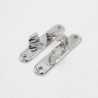 Acier inoxydable AISI316 Quincaillerie marine Pont de yacht coudé Taquet d'amarrage Rouleau de chaumard Cale d'arc droite