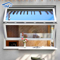 Ventanas Plegables de Aluminio Insonorizadas de Nuevo Diseño, Ventanas Plegables Verticales de Aluminio para Casa