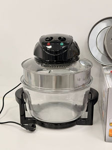 KENWOO Friteuse à air 8-en-1 13L avec fenêtre en verre borosilicate, four halogène à commande mécanique 3500W, appareil de cuisson multifonction - Product Image 2