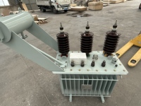 Transformador de Distribución Trifásico Sumergido en Aceite ONAN de 50 kVA, 80 kVA, 100 kVA, 160 kVA, 11 kV, 480 V, Modelo S13, Marca PKNY