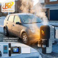 Chauffage de stationnement 12V 5KW pour eau chaude avec télécommande pour voitures diesel, essence, SUV, pick-up, camping-car