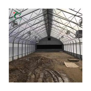 1000 élevage élevage en plastique serre volaille serre pour poulets moutons abri élevage <span class=keywords><strong>Film</strong></span> Tunnel serre - Product Image 5