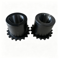 Accouplement de chaîne à rouleaux rigide universel en acier SFS non standard, traité par oxydation, avec couvercle en aluminium, personnalisable OEM, directement de l'usine