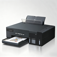 Impresora de Película DTF A4 A3 PET de Alta Calidad, Impresora de Seis Colores L8058, Máquina de Transferencia de Calor por Inyección de Tinta para Camisetas y Telas