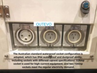 Groupe électrogène haute efficacité 1200 kW, groupe électrogène diesel en conteneur, groupe électrogène en conteneur, utilisé pour l'alimentation de secours des bâtiments