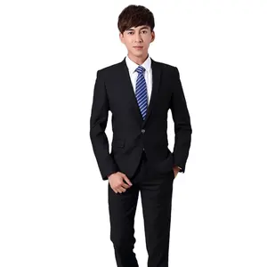 High quality western style formal office coat pant business suits for new style uniform gent office