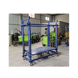 Vente directe usine – Chariot élévateur manuel 6,5 m 300 kg pour la manutention de matériaux en usine et entrepôt - Product Image 2