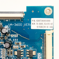 Placa Base Industrial Integrada ARBOR VA-3600 VA-3600C VGA+DVI+AV+S-VIDEO_SIN CONECTOR DC, Placa CPU 100% en Stock