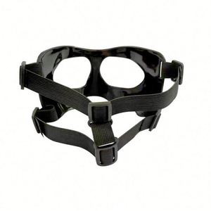 Casco Deportivo con Protector Nasal, Máscara de Baloncesto, Protector Facial, Correa Elástica Ajustable, Ligero, de Acero Inoxidable - Product Image 4