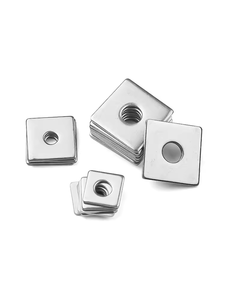 Không tiêu chuẩn tùy chỉnh din436 thép không gỉ 304 316 vuông phẳng máy giặt, Đục Lỗ Vuông máy giặt - Product Image 5