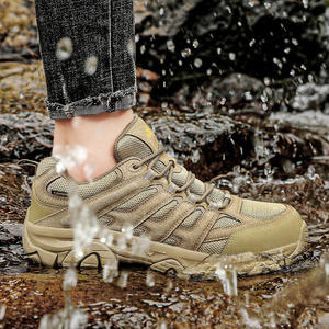 รองเท้าเดินป่ากลางแจ้งสำหรับผู้ชาย รองเท้ากันกระแทก น้ำหนักเบา กันน้ำ - Product Image 4