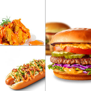 Vendita calda gustosa e piccante salsa di hamburger dalla Cina sapore unico in bottiglia bustina o confezione in borsa a prezzo scontato - Product Image 3