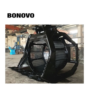 Cubo de Cribado Rotatorio de Alta Calidad <span class=keywords><strong>Bonovo</strong></span> NM400 para Excavadora de 2t con 1 Año de Garantía, Tamaño y Color Personalizables - Product Image 3