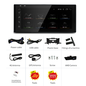 HFMidia Qualcomm 8G 128G Android13 10.25 pouces Carplay AUTO pour AUDI 2018-2022 A4 A5 S5 B9 Lecteurs vidéo de voiture GPS Navigation Intelligente - Product Image 4