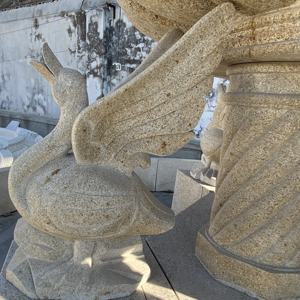 Gran fuentes al aire libre decoración de piedra de granito de agua de jardín granito swan <span class=keywords><strong>fuente</strong></span> - Product Image 2